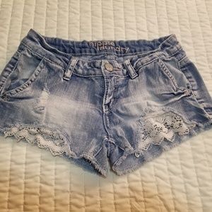 Hippie Lundry Jean shorts